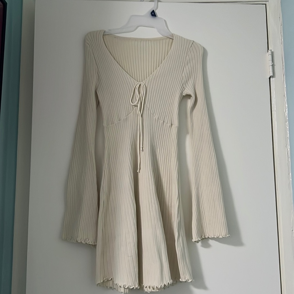 Cream summer dress